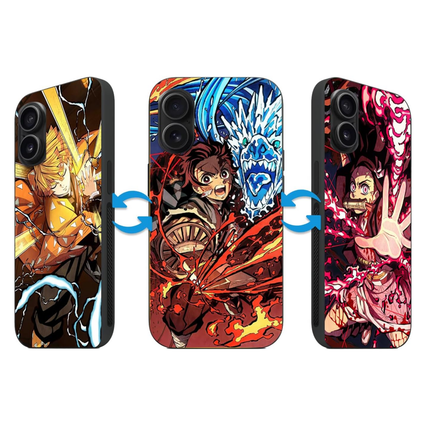 Case 3D Lenticular KNY | Efecto Cambiante al Moverlo + Protección Premium