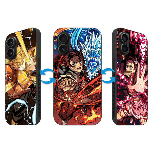 Case 3D Lenticular KNY | Efecto Cambiante al Moverlo + Protección Premium